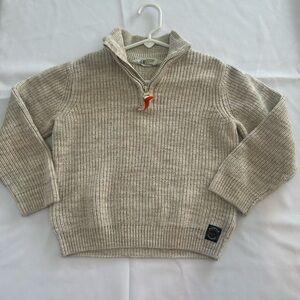 Boys 4/6 Beige Sweater